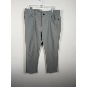 Public Rec Pants Mens 38x29 Gray Dealmaker Workday 2.0 Performance Stretch‎